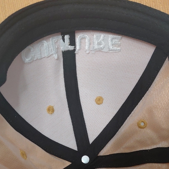 Mustard Yellow Cap with 'Culture' Embroidery - Picture 5 of 5